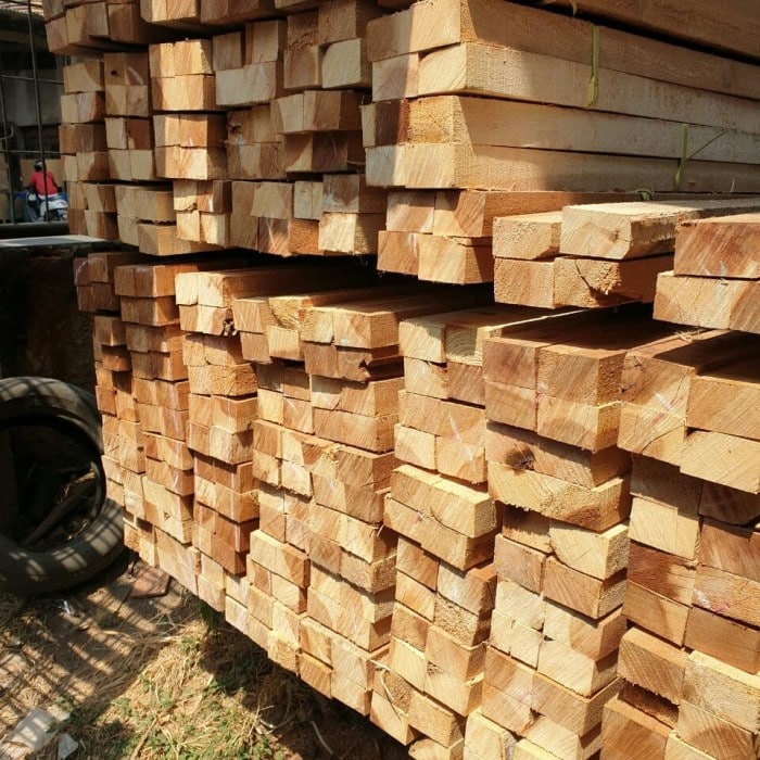 kayu kaso untuk bangunan