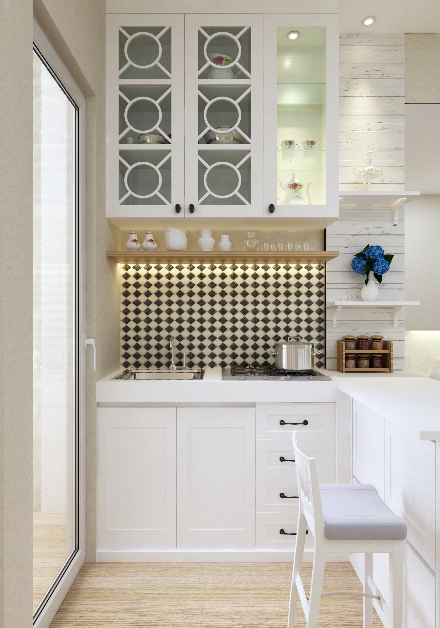 Desain Dapur Menggunakan Granit Desain Rumah  Minimalis  