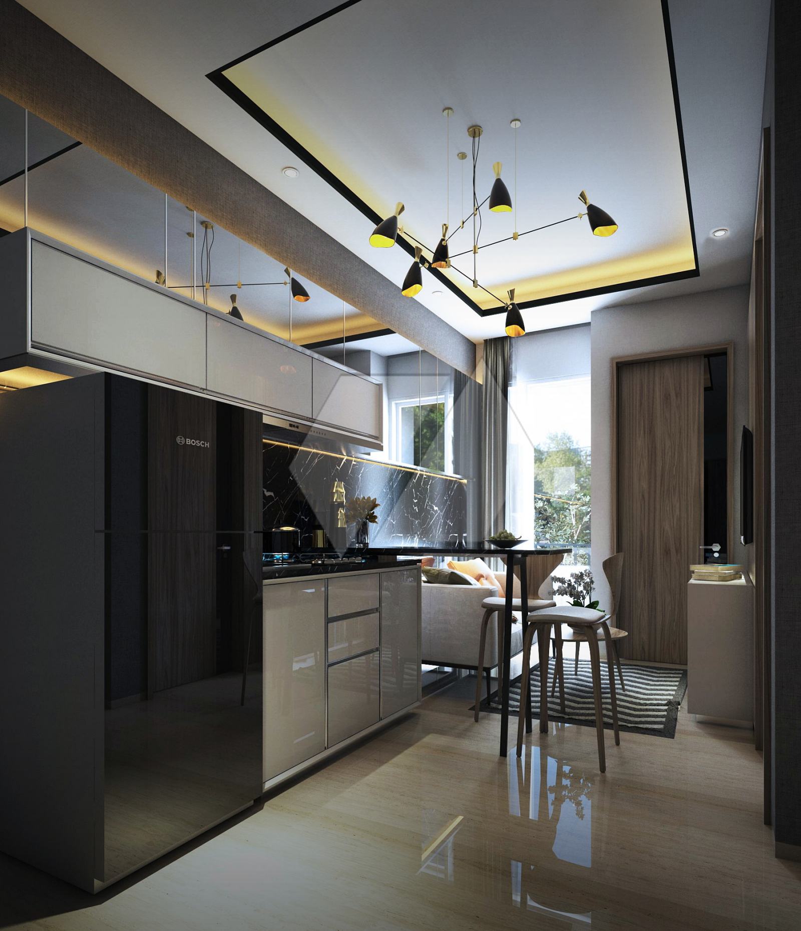 20 Model Desain Dapur Minimalis Manis Dan Berbeda Sejasacom