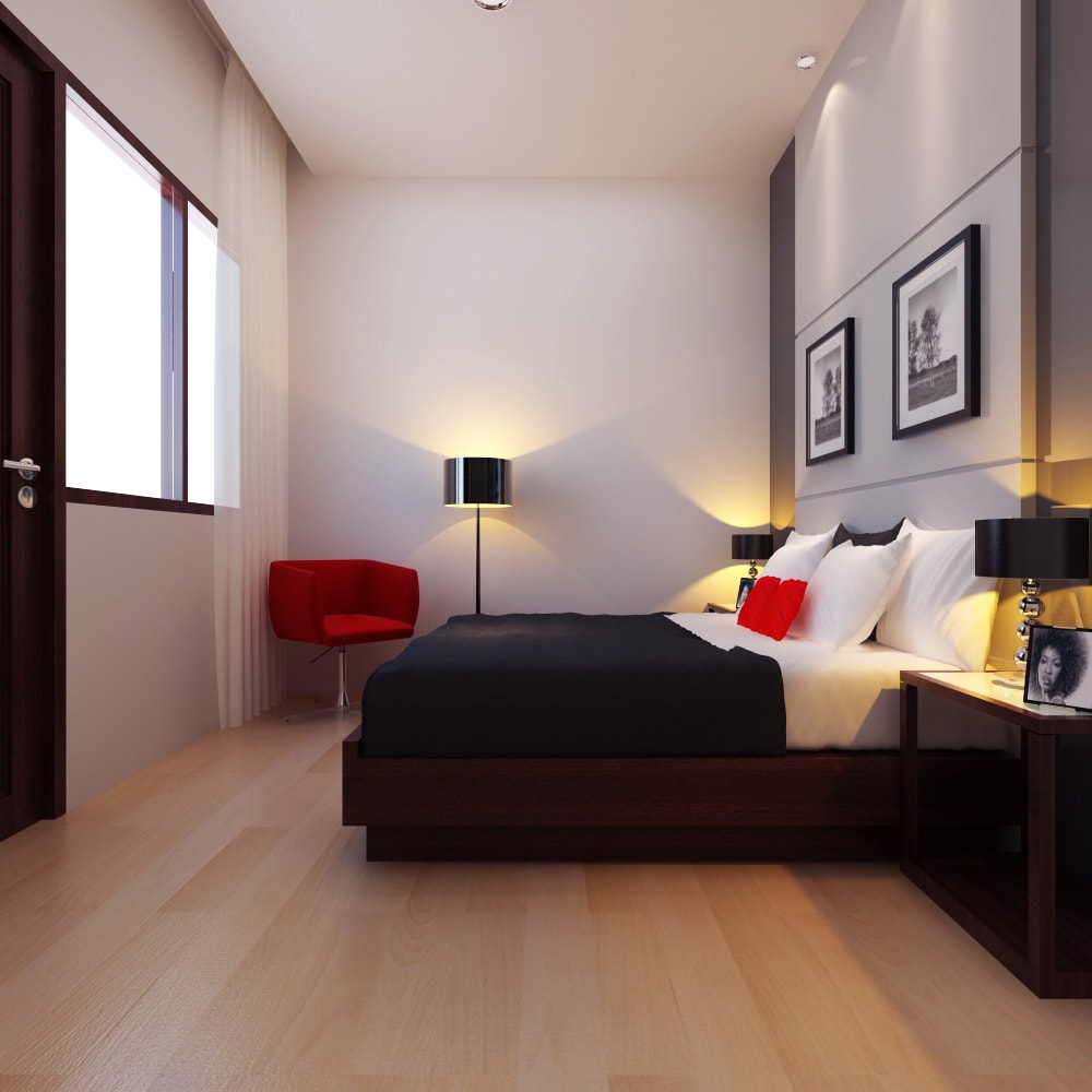 Desain interior kamar modern minimalis small house for Siti di interior design