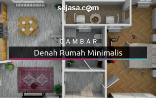 gambar denah rumah minimalis