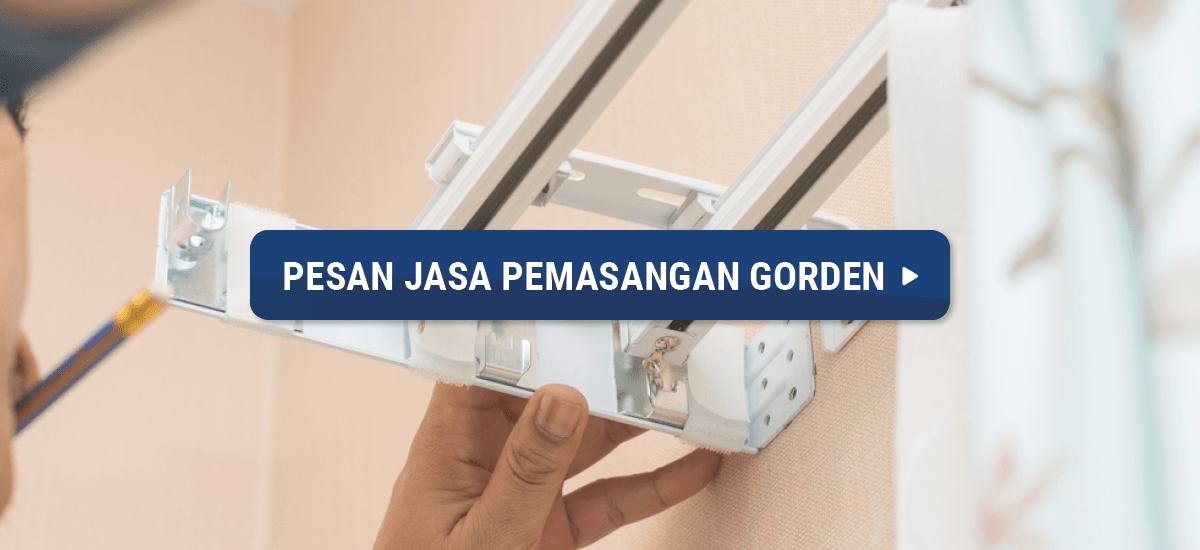 Sejasa menyediakan jasa pemasangan gorden