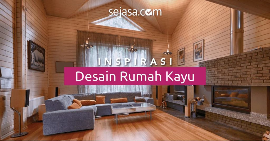 20 Desain Rumah Kayu Sederhana Klasik Sejasa Gambar