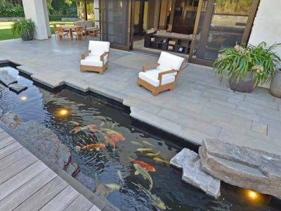 20 Model Kolam Ikan Minimalis Ini Jadikan Rumah Lebih Asri - Sejasa.com