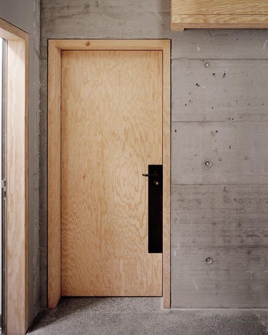 pintu kayu minimalis modern
