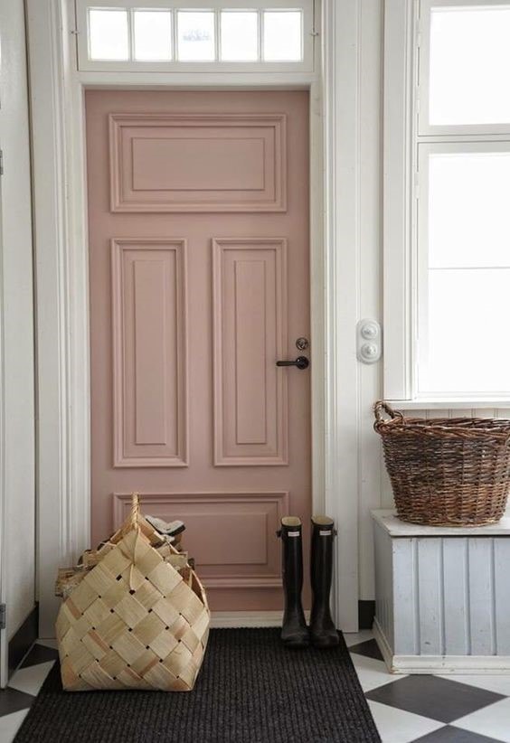pintu klasik nude pink