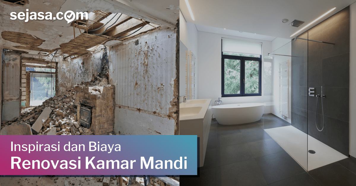 Inspirasi dan Biaya Renovasi Kamar Mandi Meski Mungil 