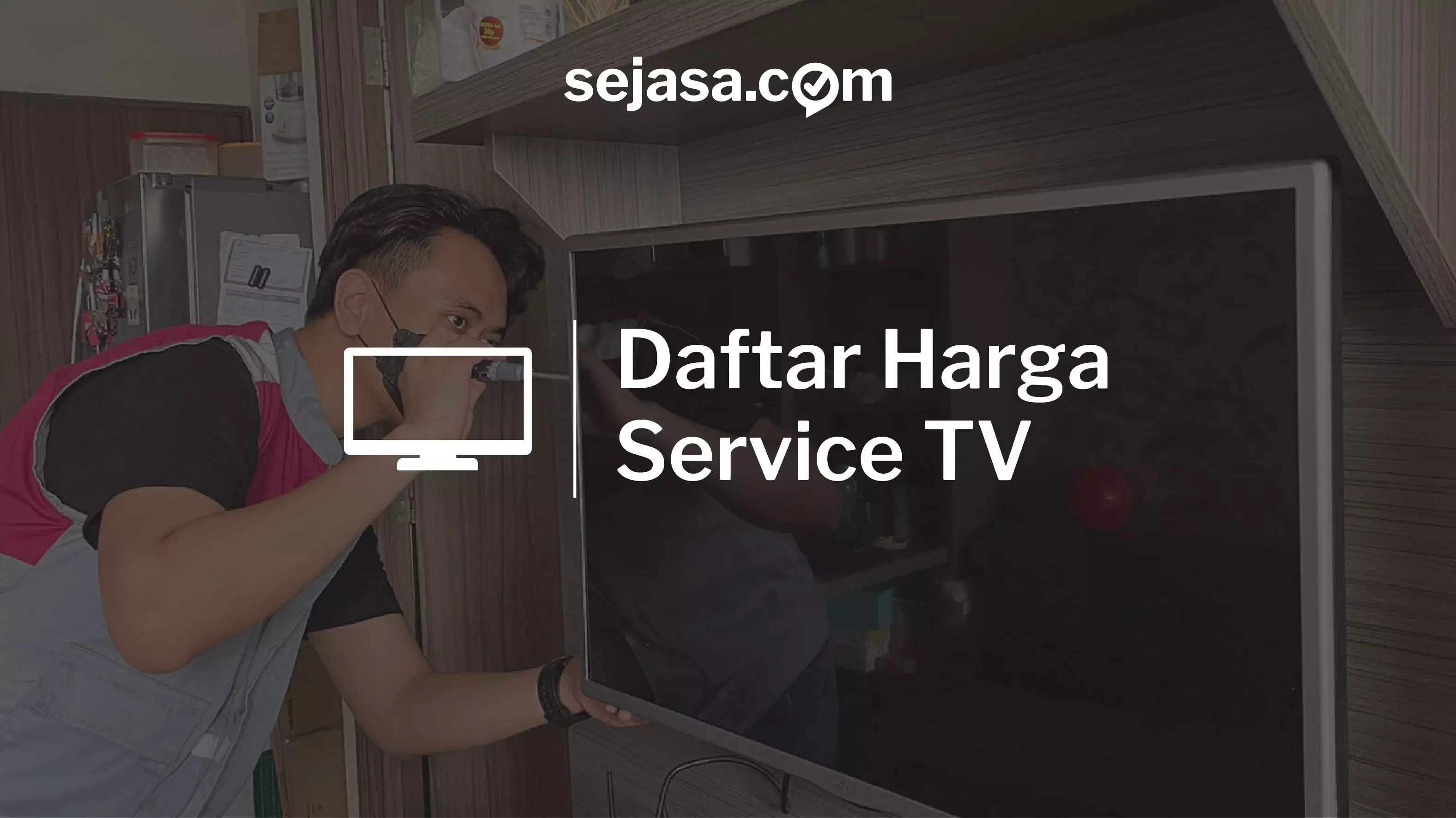 harga service tv