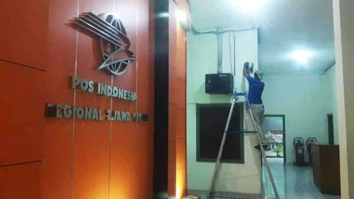 pemasangan CCTV oleh mitra Sejasa