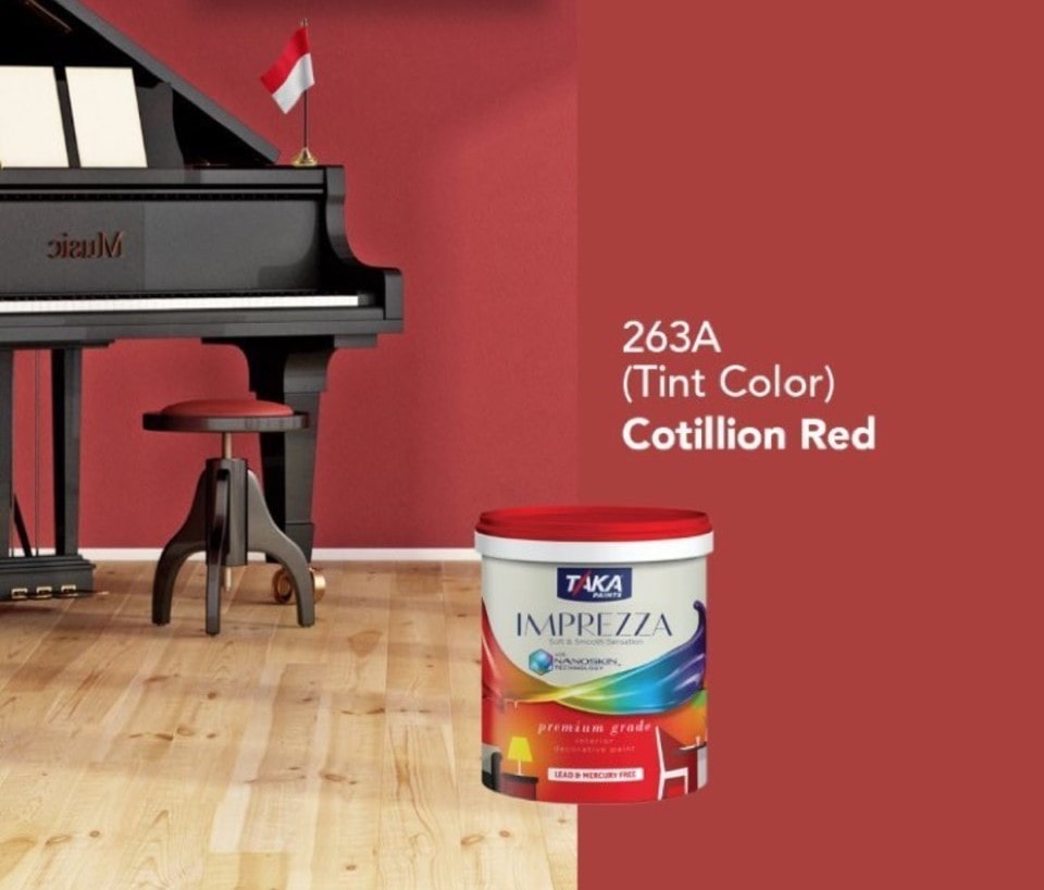  Palet Warna Unik  dan Trendy dari Varian Cat Taka Paints