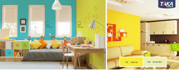 Unik dan Lucu Kreasi Dekorasi Rumah dengan Taka Paints Unik dan Lucu Kreasi Dekorasi Rumah dengan Taka Paints