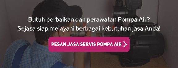 harga service pompa air