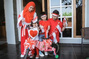 dekorasi merah putih