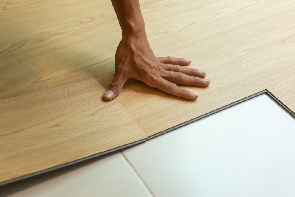 jasa pemasangan lantai vinyl lantai vinyl click