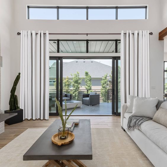 rumah minimalis dengan jendela geser