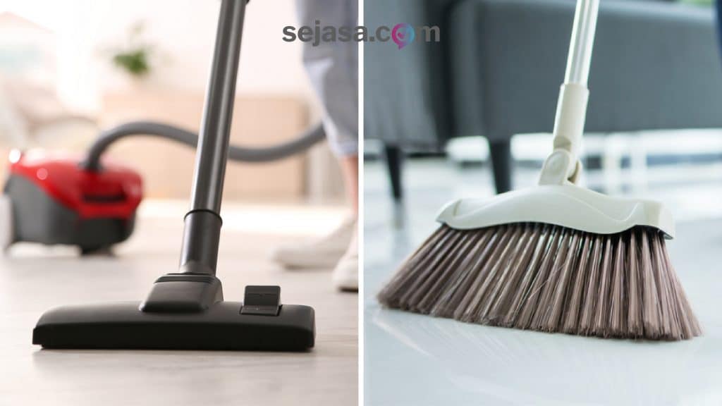 vacuum cleaner vs sapu